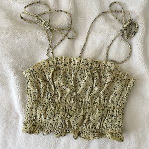Floral crop top